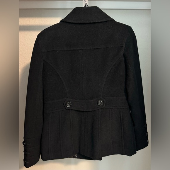Like new St. John’s bay black peacoat size XS. - Picture 4 of 9